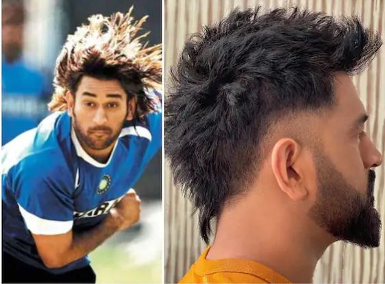 MS Dhoni Hairstyle