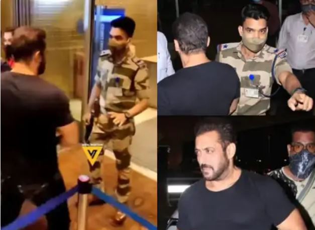 SALMAN KHAN AIRPORT