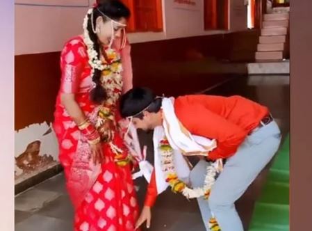 dulha dulhan ka video viral