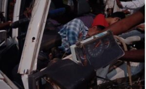 mahasamund me sadak hadsaa