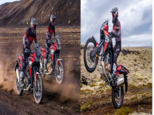 Africa Twin adventure sports bike