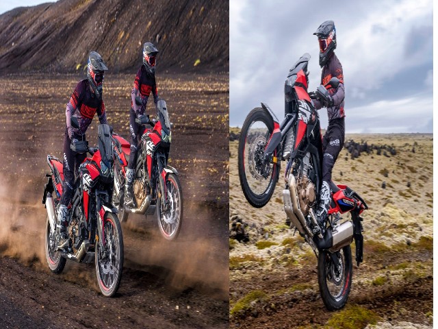 Africa Twin adventure sports bike